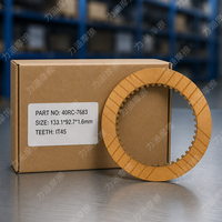 Disque d'embrayage à friction en bronze haute performance 40RC-7683 FUNK Transmission, 133,1 mm, dents internes IT45, cb9
