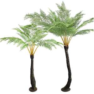 Árboles Artificiales, Suculentas Verdes Colgantes, Plantas Artificiales Tropicales con Tacto Real, Árboles Artificiales para Coche y Garaje en Venta - Product Image 6