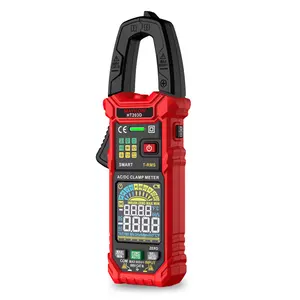 HT203D Smart Digital Clamp Meter for AC DC Current, AC/DC Voltage and Ture RMS Factory Outlet