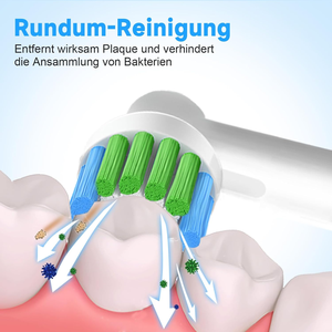 Têtes de rechange pour brosse à dents électrique, poils doux, nettoyage en profondeur, accessoires compatibles pour soins bucco-dentaires, fabricant OEM - Product Image 5