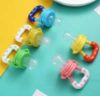 Ventes chaudes de sucettes d'alimentation pour bébés, sans BPA, en silicone de qualité alimentaire, distributeur de nourriture pour bébés