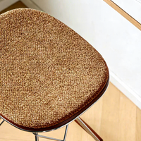 Tabouret de bar moderne en fer ShanMu de style vintage pour usage commercial, tabouret haut simple pour usage domestique, chaise de comptoir de café ou d'îlot