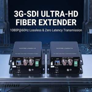 Extensor de Fibra Óptica Industrial 3G-SDI 1080P60Hz, Convertidor SDI sobre Fibra con Salida en Bucle SDI y Datos de Retorno RS485 para Transmisión - Product Image 5