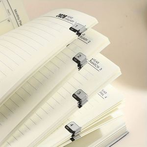 Promotional 2026 New Calendar Log Daily Planning A5 Leather Hardcover Thread Sewing Bound 100 GSM Customizable 128 Notebook - Product Image 3