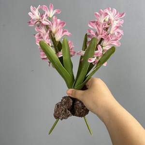 Jazmín Artificial <span class=keywords><strong>de</strong></span> Plástico para Decoración del Hogar, Plantas Artificiales para Jardín u Oficina, Flores Artificiales <span class=keywords><strong>en</strong></span> <span class=keywords><strong>Maceta</strong></span>, Flores Artificiales Transfronterizas - Product Image 4