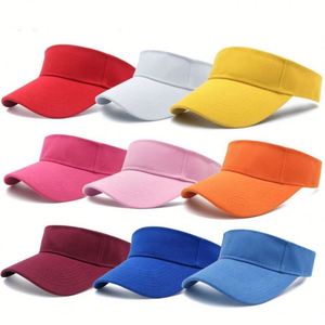 หมวกแก๊ปผ้าฝ้ายขายส่ง ป้องกันแสงแดด สำหรับผู้ชาย ผู้หญิง เล่นเทนนิส กีฬา  ปักโลโก้ 3 มิติตามสั่ง หมวกกันแดดฤดูร้อน - Product Image 2