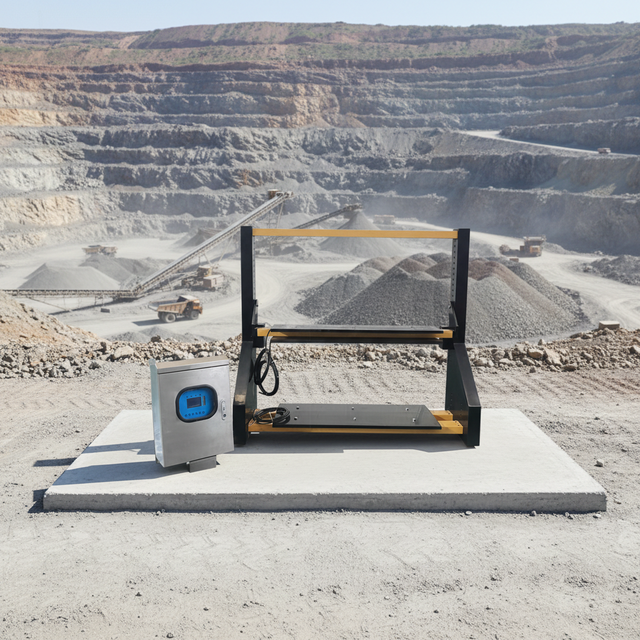 High Sensitivity Metal Detector IP68 Waterproof Control Box Anti-Interference Delay Output Precise Location for Cement Plant Ore