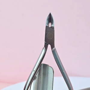 Stainless Steel Luxury <b>Nail</b> Nippers Straight Wide Jaw Opening Durable <b>Nail</b> <b>Tool</b> for Adult Finger Use Shape Sharp Blade Gift Box - Product Image 3