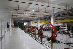 หุ่นยนต์เชื่อมแบบมืออาชีพ BORUNTE 6 แกน ป้องกันน้ำและฝุ่นระดับ IP67 รองรับแรงดันไฟฟ้า 380V/110V  ชิ้นส่วนหลัก PLC มอเตอร์เกียร์ - Product Image 6