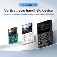 Vente en gros de la console de jeu portable rétro ANBERNIC RG35XXPro avec écran IPS de 3,5 pouces pour système Linux, jeux PSP