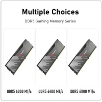 KINGBANK Soarblade RGB DDR5 RAM 32GB Kit 16GBx2 6000MHz CL36 UDIMM Mémoire de bureau XMP 3.0 EXPO 288 broches pour PC Gaming en stock