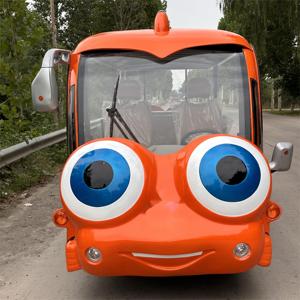 Voiture de tourisme électrique Bus Cartoon Caractéristique Fish <span class=keywords><strong>Nemo</strong></span> Alimenté par batterie pour les parcs d'attractions Tourist Resorts - Product Image 2