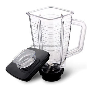 Juego <span class=keywords><strong>de</strong></span> tarro cuadrado <span class=keywords><strong>de</strong></span> plástico <span class=keywords><strong>de</strong></span> 1,25 l <span class=keywords><strong>de</strong></span> repuesto para <span class=keywords><strong>licuadora</strong></span> <span class=keywords><strong>OSTER</strong></span> 4655, jarra clásica, taza PS caliente en América del Sur - Product Image 1