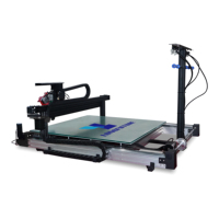 Printer Huruf Saluran 3D Industri Skala Besar 800mm*1200mm 5 Warna Penggantian Otomatis Huruf Signage Baru 1 Tahun