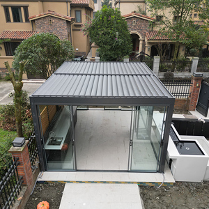 Pérgola de Aluminio para Exteriores de 3x3, <span class=keywords><strong>3x4</strong></span>, 4x3, 4x4, 4x5, 4x6, 6x3, 6x4, 6x5, 6x6 m - Product Image 4