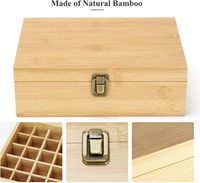 Boîte de présentation en gros pour parfums et huiles essentielles avec séparateurs, couvercle rabattable et fermeture sécurisée, étui de voyage organisateur avec étiquettes pour bouchons de bouteilles, idéal pour les cadeaux