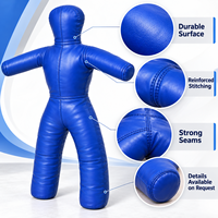 Mannequin d'entraînement de combat en forme humaine pour arts martiaux, mannequin de grappling professionnel en PU creux pour enfants, entraînement MMA