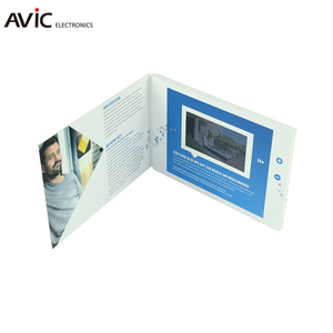 Nouveau <span class=keywords><strong>design</strong></span> en cuir À La Mode publicité cartes vidéo/vidéo mailer vidéo <span class=keywords><strong>brochure</strong></span> - Product Image 1