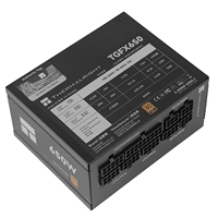 Thermalright TGFX-650 SFX Güç Kaynağı 650W 80Plus Gold Tam Modüler ATX3.0 Mini ITX Oyun Kasası için Küçük Form Faktörlü PC PSU