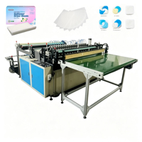 Machine de découpe de feuilles de lessive biodégradables sur mesure 1600 mm, haute vitesse et précision, pour feuilles de détergent