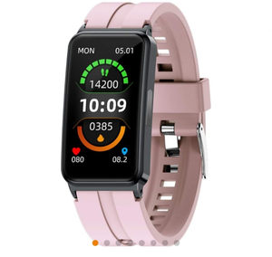 นาฬิกาอัจฉริยะ DF EP01 วัดอุณหภูมิร่างกาย ตรวจคลื่นไฟฟ้าหัวใจ (ECG) วัดอัตราการเต้นของหัวใจ วัดความดันโลหิต ติดตามการนอนหลับ - Product Image 4