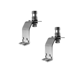 Soporte de antena móvil de canal de capó corto personalizado, soporte de montaje de acero inoxidable, pieza de repuesto para vehículo - Product Image 4