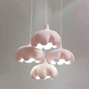 Contemporary Pendant Lamp Plastic Soft Warm White LED Ceiling <b>Light</b> <b>Small</b> Size Suspended Design Living Room Lighting - Product Image 3