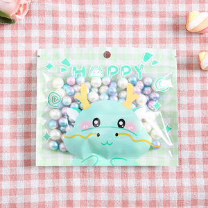 13*15 cm 5*6 inch <span class=keywords><strong>Zip</strong></span> khóa túi độc đáo dễ thương động vật bao bì cho doanh nghiệp nhỏ an ninh tính năng thấp moq cho khung ảnh - Product Image 3