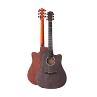 41-Inch Acoustic Guitar with 6 Strings Spruce Solidwood Beginner's Good Quality Factory Direct Sales OEM Accepted