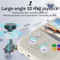 Console de jeu portable RG406V avec joystick à lumière RVB, Android 13, écran tactile IPS de 4 pouces, 5500 mAh, Wi-Fi, 8 Go de RAM, 128 Go de stockage, Unisoc