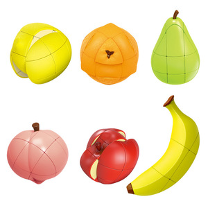 Cubo de Frutas 3x3, Cubo de Rubik para Niños, Juguete de Rompecabezas Estimulante para el Cerebro, Edad 2-4 Años, Unisex - Product Image 5