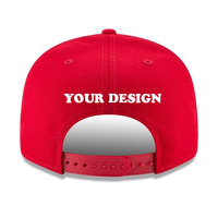 Neue flache Krempe Snapback Cap benutzer definierte Farbe Original mit 3D-Stickerei Logo Baseball Hut Baumwolle angepasst Sport hüte Unisex