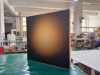 Tableau mural en acrylique rétroéclairé personnalisé, panneau lumineux en toile, lampe murale LED coucher de soleil à intensité variable pour décoration intérieure