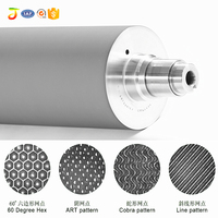 Chrome Anilox Roller Flexo Printer dengan kondisi baru untuk tinta nonair Eco & tinta UV