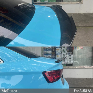 สปอยเลอร์หลังคาร์บอนไฟเบอร์แท้ทรง PSM สำหรับ A3 S3 RS3 8V ปี 2013-2020 - Product Image 6