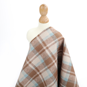 Chất Lượng Cao Ntr 60% Poly 25% Rayon 5% Spandex Chải Roma Vải Căng Tính Năng Đan Sợi Nhuộm Sọc Kiểm Tra Mô Hình Cho Áo Khoác - Product Image 4