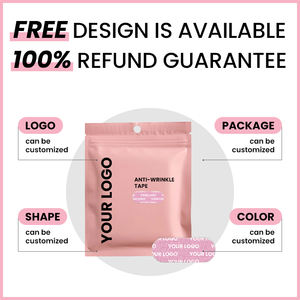 Nastro facciale senza lattice per le rughe nastri traspiranti per aiutare a rimuovere le rughe e sollevare il tuo nastro facciale personalizzato - Product Image 2