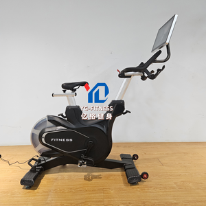 YG-S014-1 Professionnel Commercial Gym Cardio Exercice <span class=keywords><strong>Fitness</strong></span> Équipement LCD Tactile Écran Intelligent Électrique Magnétique Spinning Bike - Product Image 4