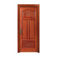 Porte coulissante en bois massif acajou, prix d'usine, durable, moderne, insonorisée, imperméable, pour décoration intérieure.