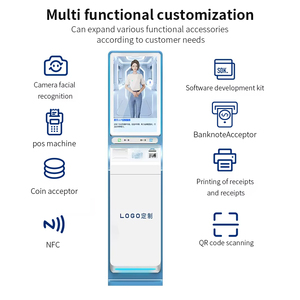 ตู้บริการตนเองพร้อมเครื่องพิมพ์ใบเสร็จ <span class=keywords><strong>เครื่อง</strong></span>อ่าน<span class=keywords><strong>บัตร</strong></span> NFC และเครื่อง<span class=keywords><strong>สแกน</strong></span>คิวอาร์โค้ด สำหรับงานบริหารและชำระเงินผ่านมือถือ - Product Image 5