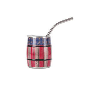 2025 Mini 3oz acero inoxidable 304 pequeña copa de vino portátil para discapacitados con pajita para acampar al aire libre y volver a la escuela nuevo - Product Image 1