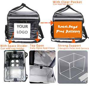 Водонепроницаемая прочная мотоциклетная сумка 30 л, сумка для доставки еды на велосипед - Product Image 6