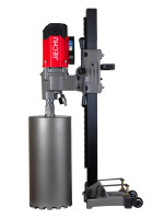 Perceuse magnétique industrielle robuste FY-185 de 185 mm pour le perçage de tôles d'acier épaisses et de structures en acier