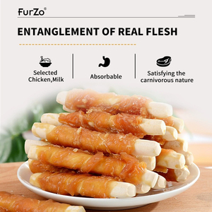 Friandises Bio pour Chiens en Gros : Bâtonnets Nettoyants pour les Dents, Os <span class=keywords><strong>de</strong></span> Poulet Riche en Calcium, Rouleaux <span class=keywords><strong>de</strong></span> Viande <span class=keywords><strong>de</strong></span> Canard Enveloppés <span class=keywords><strong>de</strong></span> Peau <span class=keywords><strong>de</strong></span> Vache – Aliments pour Animaux <span class=keywords><strong>de</strong></span> Compagnie - Product Image 3