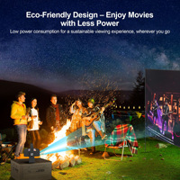 Yinzam Nouveau projecteur intelligent portable A3 1080P Full HD à écran tactile Android interactif LED WiFi6 pour cinéma maison 5.4 HIFI stéréo