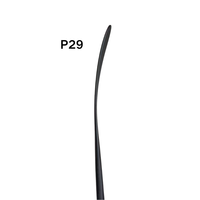 Palo de hockey sobre hielo de fibra de carbono ZENK con nombre y número personalizados, diseño envolvente completo con impresión UV, estilo profesional, hoja P90TM, tamaños de 51 a 69 pulgadas, No.