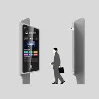 Pantalla LCD de Doble Cara para Exteriores, con Energía Solar, para Paradas de Autobús, Publicidad Digital, Señalización Inteligente para Ciudades