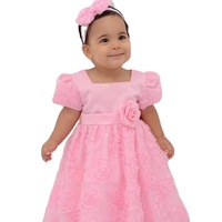 Gewaden Enfants Pretty Peach Kinderen Meisje Prinses Bloem Jurk Voor Meisje