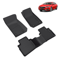 Accessoires d'intérieur de voiture Tapis de sol en TPE pour Holden Commodore 2018-2023 Tapis de voiture Tapis de coffre Cargo Liner