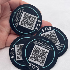 Etiquetas NFC personalizadas de alta calidad para ropa de hombre y mujer, etiquetas de papel grueso. - Product Image 1